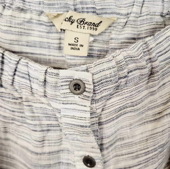 Lucky Brand Off Shoulder Top Small New - Picture 4 of 7